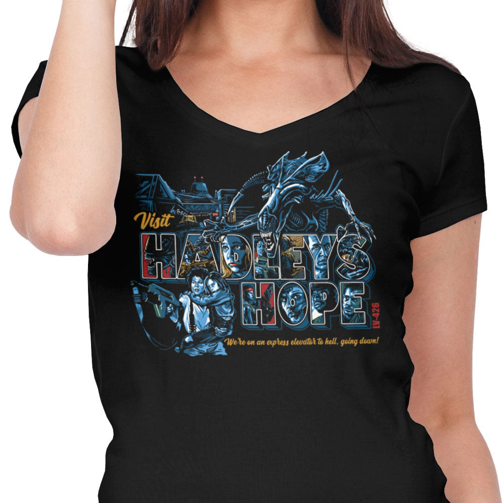 Visit Hadley's Hope - Women's V-Neck product image 4