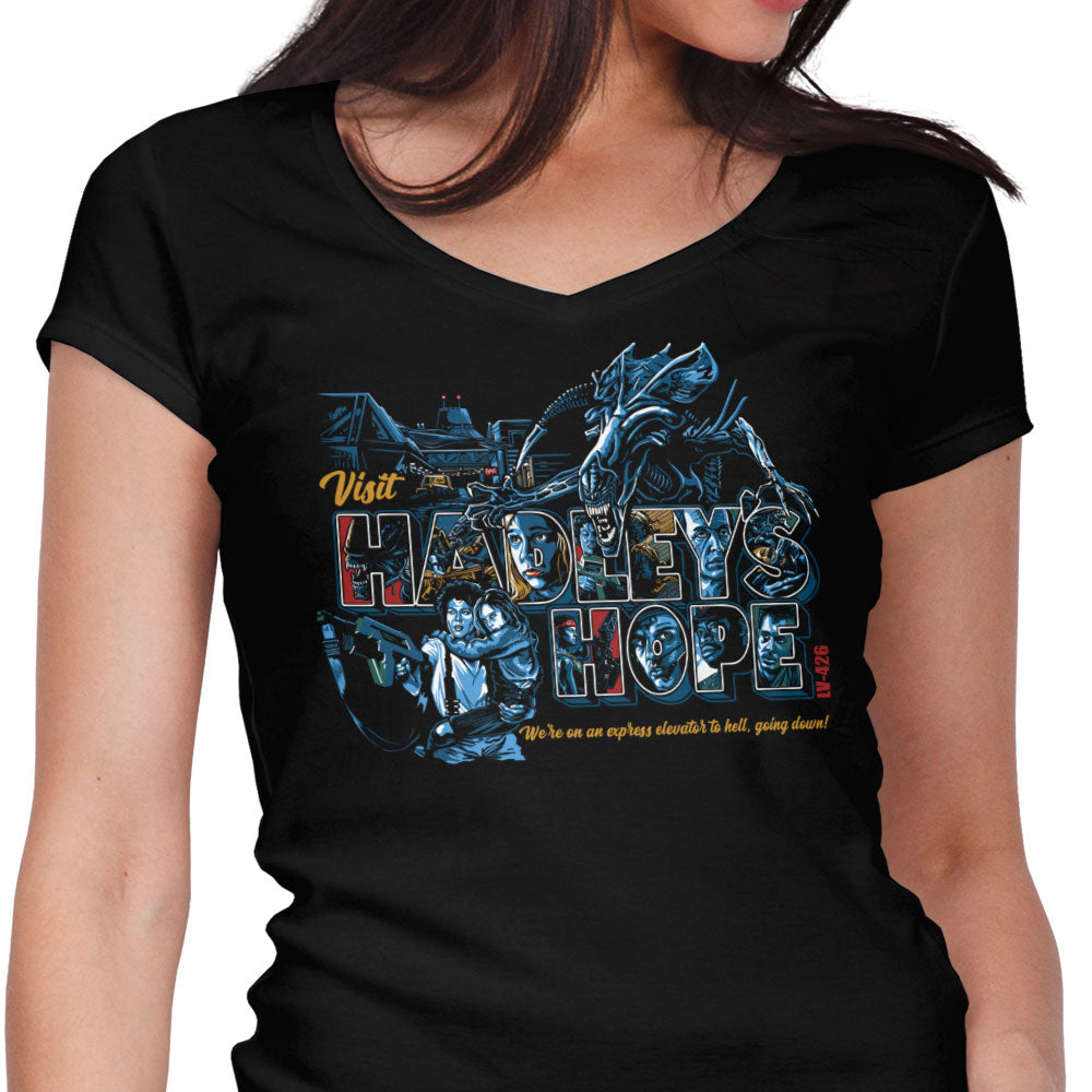 Visit Hadley's Hope - Women's V-Neck product image 1