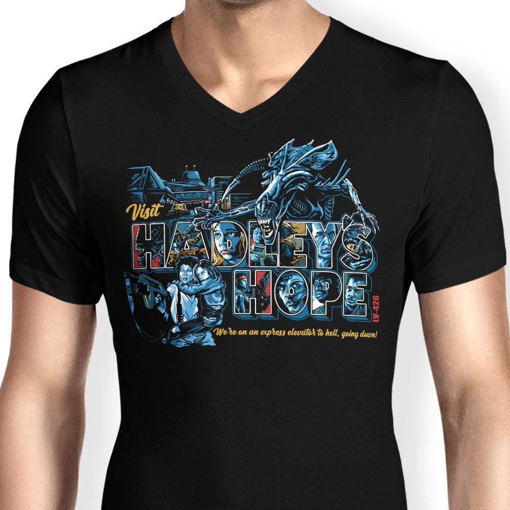 Visit Hadley's Hope - Men's V-Neck product image 4