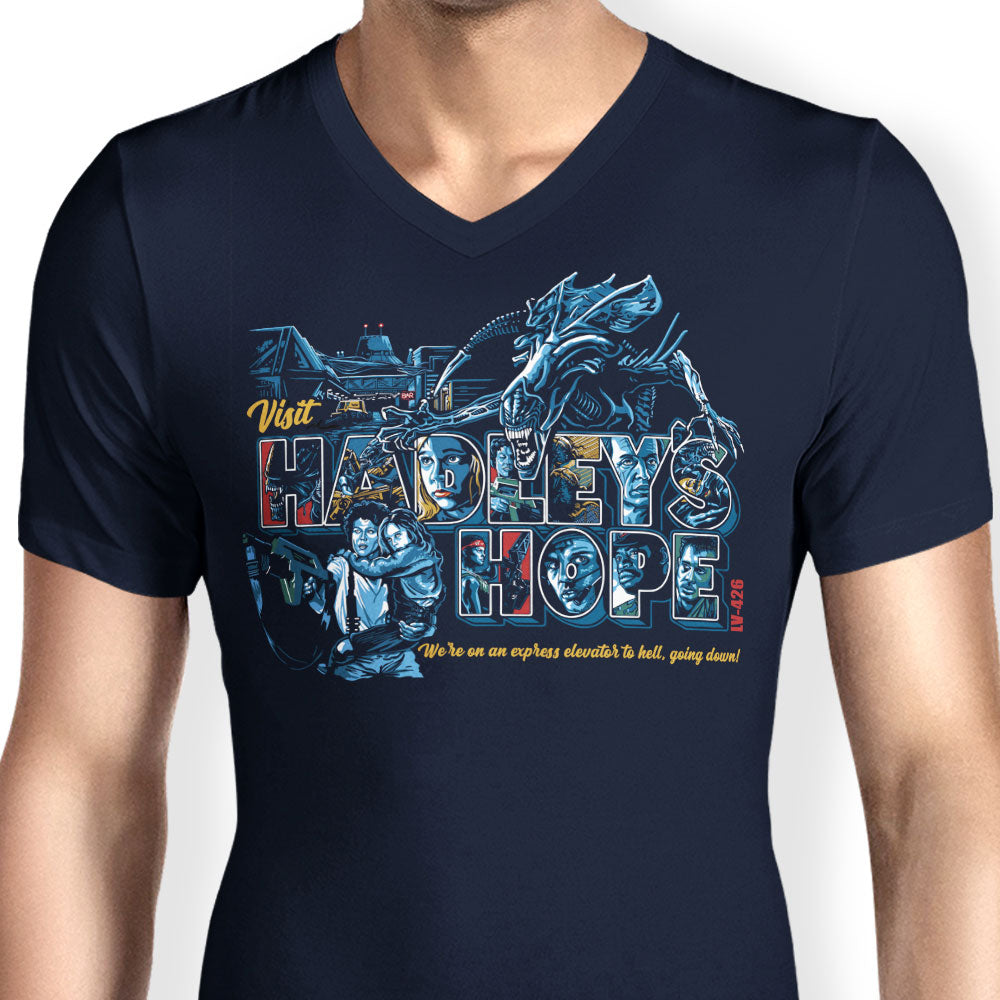 Visit Hadley's Hope - Men's V-Neck product image 5