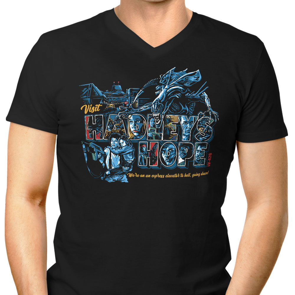 Visit Hadley's Hope - Men's V-Neck product image 1