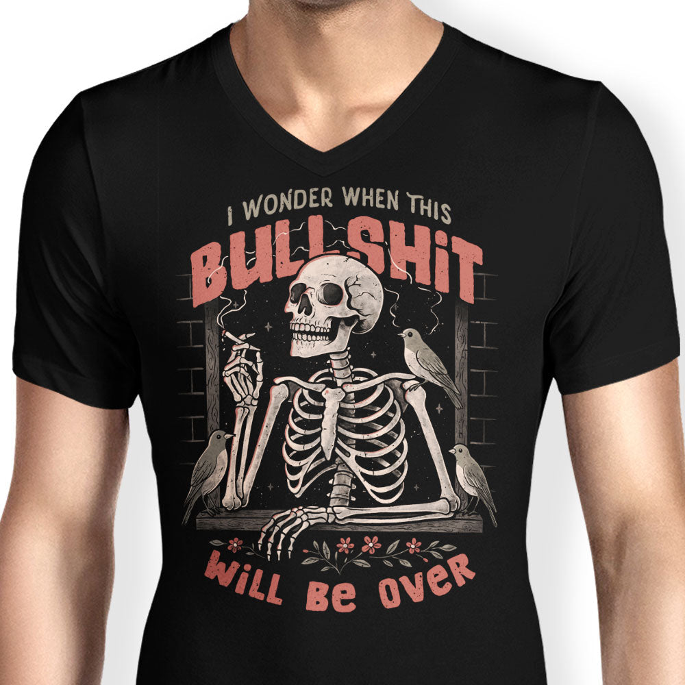 When Will it Be Over - Men's V-Neck product image 4
