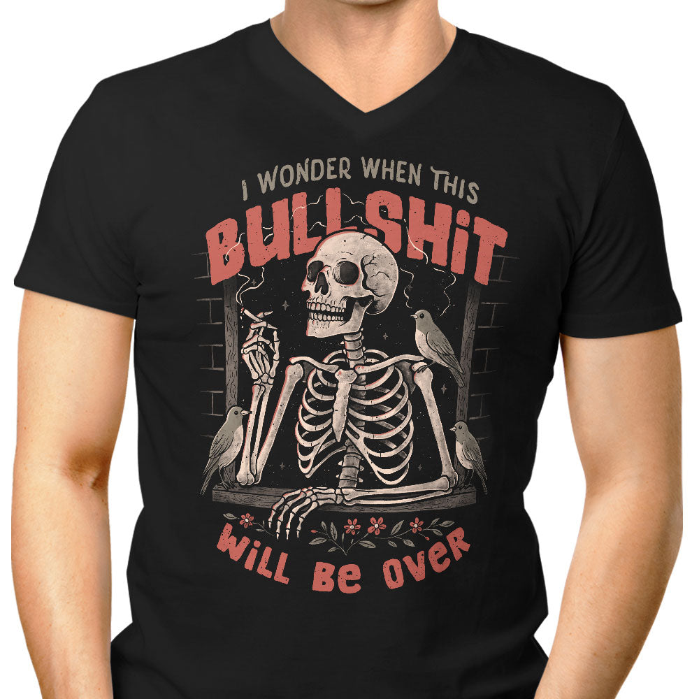 When Will it Be Over - Men's V-Neck product image 1