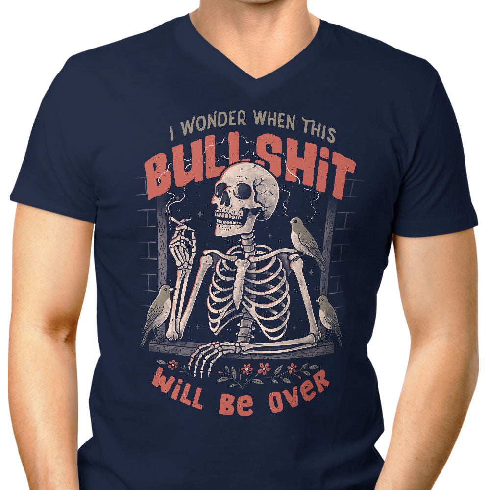 When Will it Be Over - Men's V-Neck product image 3