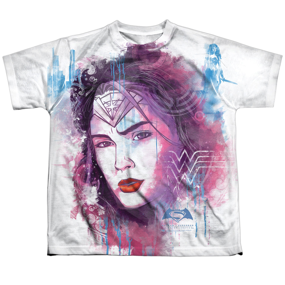 Batman v Superman Watercolor Wonder Sub - Youth All-Over product image 1