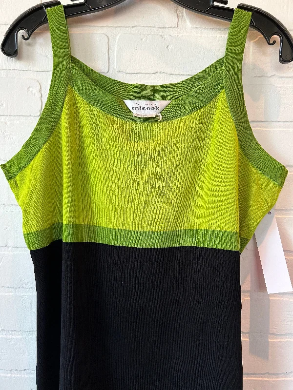 Green Top Sleeveless Misook, Size M