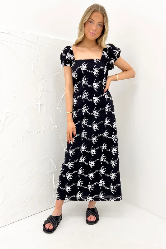 Tasman Maxi Dress Black